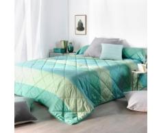Linder 906/85/947/250 Jeté pour Lit Polyester Vert Eau 250x260 cm