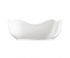 Hutschenreuther 02013-800001-13168 Saladier Rectangulaire 18 cm, Porcelaine, Blanc