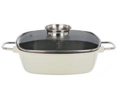 GSW 505017 Gourmet Premium Colour Cocotte très Haute Doré 28 x 28 x 8,5 cm/4,9 l