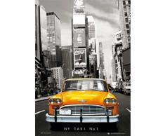 Empire - Affiche 3D New York Taxi n ° 1 avec Accessoire