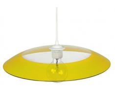 Tosel 13546 Suspension AstroÃ¯de Verre 60 W E27 Jaune