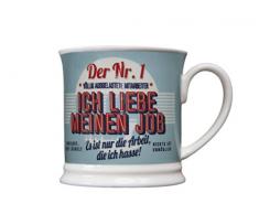H&H 195000052 Tasse, Porcelaine, Mehrfarbig, 12 x 8,7 x 8,7 cm