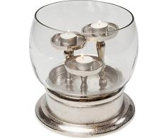 Kare Mykonos Petite photophore Argenté Taille Unique