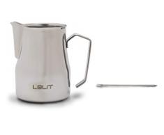 Lelit PLA301L Pot à Lait â Latte Art Plume, Acier Inoxydable, 75cl