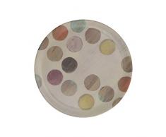 Creative Tops 5234988 Pois rétro Plateau rond, Multi