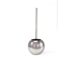 Deblanch Brosse WC, Céramique, Argent, 15 x 15 x 14 cm
