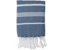 Moorish Idol - Fouta Classique- 100cm x 200cm- Bleu Jean