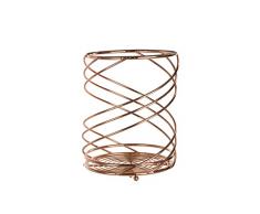 Premier Housewares Kuper Panier Ã Fruits Or Rose, MÃ©tal, Rose Gold, 13 cm