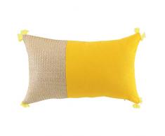 douceur dintérieur COUSSIN, Jaune, 30 x 50 CM