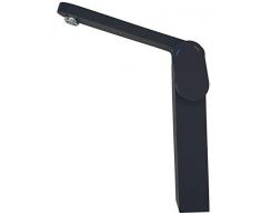 Bisk Futura de Simple de Robinet mélangeur pour lavabo à Haut col Noir 8 x 23 x 33 cm
