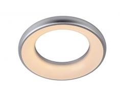 Lucide RONDELL - Plafonnier - Ã 40 cm - LED Dim. - 1x35W 3000K - IP40 - Gris