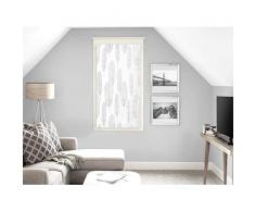 Soleil docre Laly Brise bise, Polyester, Blanc, 45 x 90 cm