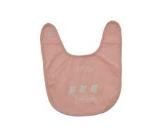 Incidence Paris 35007 Bavoir Bebe Coton-SOS bÃ©bÃ©-Rose pÃ¢le, 27 x 31 x 1 cm