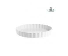 PORCELLANA Arezzo côtelé Plat de Cuisson cm 14,5, Porcelaine, Multicolore, 0.1 x 0.1 x 0.1 cm