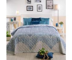 Sancarlos Couvre-lit boutis 180X270, CAMA 90 Bleu