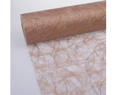 HKT Home Deco Sizoweb Chemin de Table cuivre 60 cm Rouleau 25 Mètres â 64â600â25â040