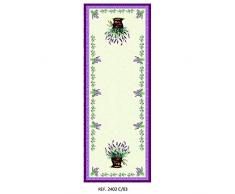 Duffi Home Chemin de Table Orange 45 x 140 cm