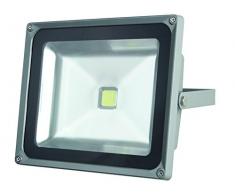 Perel LEDA3005WW-G Projecteur LED dExtÃ©rieur Puce Epistar, Aluminium, 50 W, Multicolore