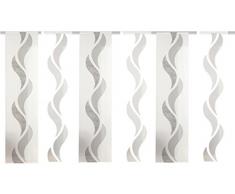 Home Fashion 096972â4007Â Micro-Ondes Panneau Coulissant Set, Plastique, Marron, 245Â x 60Â cm