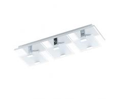 Eglo 93314 Plafonnier, Verre, Integriert, Transparent