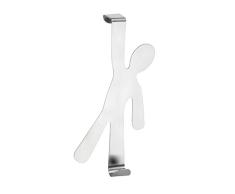 Wenko 4468140100 Crochet de Porte Boy ArgentÃ© - 15 X 7 X 2.5 cm