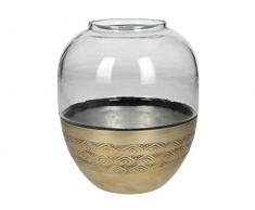 J. Kersten BV Vase en Verre Transparent 13 x 13 x 15 cm