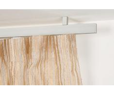 InCasa Tringle Ã Rideaux: 32 x 12 mm, L. 200 cm. en Aluminium Satin â Complet