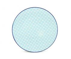 Creatable 21157 Mediterran Bleu, Assiette Plate 27cm Lot de 4
