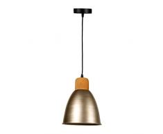 Lum & Co Lampe de Suspension E27, ocre industriel