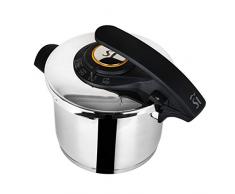 San Ignacio Q2936 Cocotte à Pression 22 cm 6 L Cookchef Inox 6 L