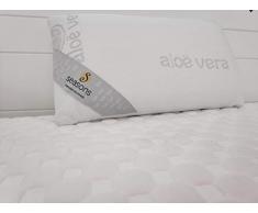 Seasons - Viscomedic - 0reiller , blanc, 43 x 22 x 10 cm, paquet de 2 oreillers