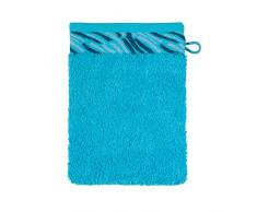 Frottana Shadow Gant de Toilette, Coton, TÃ¼rkis, 20 x 15 cm