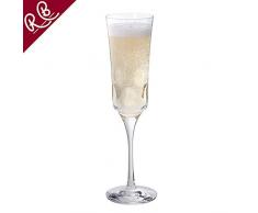 Royal Brierley Deauville Flûte à Champagne en Verre Transparent
