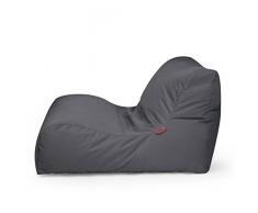 Outbag New Lounge Pouf, Anthracite, 120 x 90 cm
