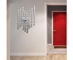 SuperStudio Lo + deModa hcn1769 â 307 â Montre de Vinyle Autocollant de Miroir Motif Carreaux Multicolore