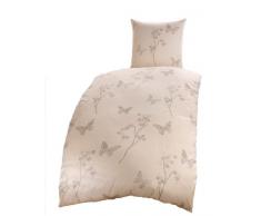 Janine Design 3729/07 Monza Parure de lit en Satin de Coton mako avec Housse de Couette 135 x 200 et 80 x 80 cm