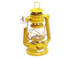 H&H Pengo 245Â Hurricane Lanterne, 19.5Â cm, Jaune, 12Â x 9,5Â x 26,5Â cm