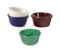 Garcia de pou Ramequin Cannelé 90 Ml. 7,8 Cm Vert Melanine - 48 unités