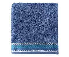 Santens ORKA Eponge Serviette de Toilette, Coton, Fjord, 50100