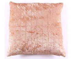 La Finesse Housse de Coussin carrÃ©e dÃ©corative 50 x 50 cm pour la Maison en Coton pour Le Salon, Le canapÃ©, la Chambre Ã Coucher cph3, Textile colorÃ©, Taille Unique