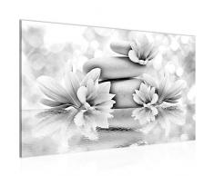 Tableau decoration murale Fleurs Magnolia - XXL Impression sur Toile Salon Appartment 1 Parties - prÃªt Ã accrocher - 505814c