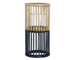 Dcasa Canne Jeux Techo-Chandeliers et Bougeoir Décoration de Maison Unisexe Adulte, Bleu (Bleu), Unique