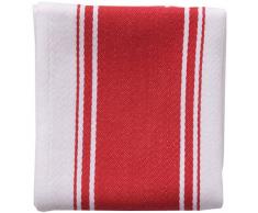 Dexam Love Colour Torchon rayé Rouge 71 x 46 cm