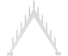 Star 212-28 Bougeoir de fenêtre, Bois/, Blanc, 7.8 x 7.9 x 1.0 cm