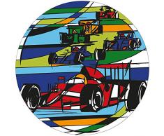 Element Gifts Dessous de Verre Motif Voiture de Course Multicolore Taille Unique