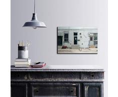 Bonamaison DÃ©coration Murale Impression sur Toile, Dimensions: 60 x 40 Cm - ConÃ§u et fabriquÃ© en Turquie