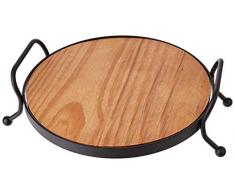 Versa Plateau Rond (19530205), Marron, Unique