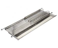 ELLETIPI Bridge i850Â combi1Â 116Â V01Â Ãgouttoir Ã Vaisselle pour Armoire Suspendue vasistas Module, 120Â cm, Inoxydable, Acier