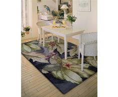Nourison Tapis 100 % Laine Violet 107 x 168 cm