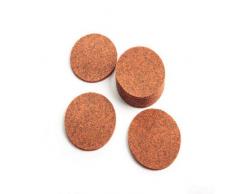 1buy3 Lot de 8 Dessous de Verre Ronds en Feutre de 5 mm dÃ©paisseur